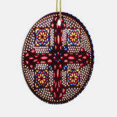 KOPTISCH KROSS KERAMISCH ORNAMENT (Rechts)