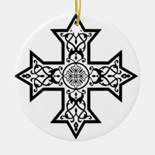 Koptisch Kruis Keramisch Ornament