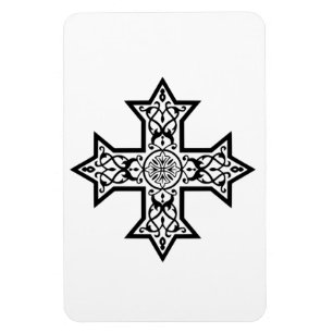 Koptisch Kruis Klassiek Religieus Kunstaccessoire Magneet