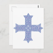 Koptisch kruisje briefkaart (Voorkant / Achterkant)