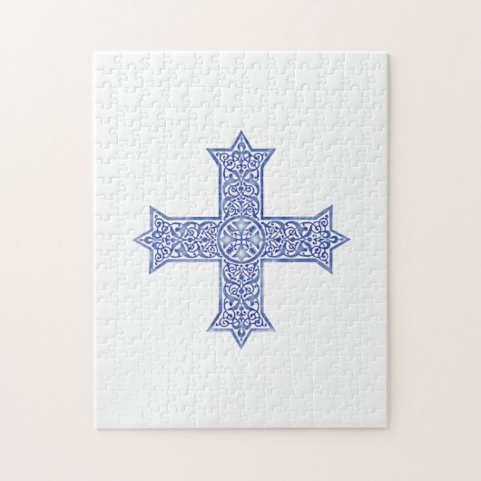 Koptisch kruisje legpuzzel (Verticaal)