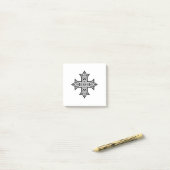 Koptisch kruisje post-it® notes (Op bureau)