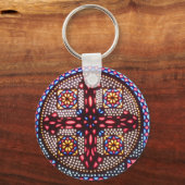 Koptisch kruisje sleutelhanger (Voorkant)