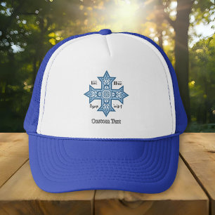 Koptisch kruisje trucker pet