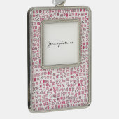 Koptisch Verzilverd Kader Ornament (Rechts)