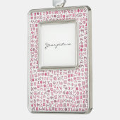 Koptisch Verzilverd Kader Ornament (Links)