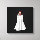 Kopu Lighthouse Canvas Afdruk (Voorkant)