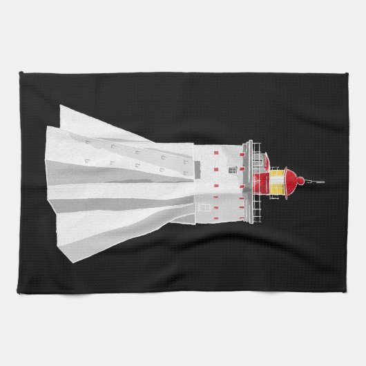 Kopu Lighthouse Theedoek (Horizontaal)