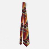 Koraal Abstract fractaal Stropdas (Achterkant)