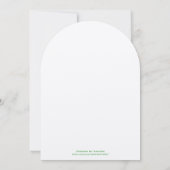 Koraal Apple Aqua  Vogelwedstrijd Kaart (Achterkant)