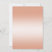 Koraal Boog & Lint 35e Huwelijksverjaardag Kaart (Achterkant)