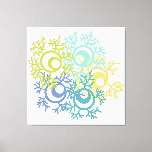 Koraal Canvas Afdruk (Voorkant)