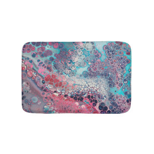 Koraal en asqua Acrylkleurig Abstract Badmat