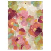 Koraal en Emerald Garden Klembord (Achterkant)