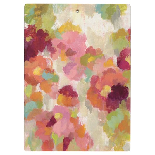 Koraal en Emerald Garden Klembord (Achterkant)