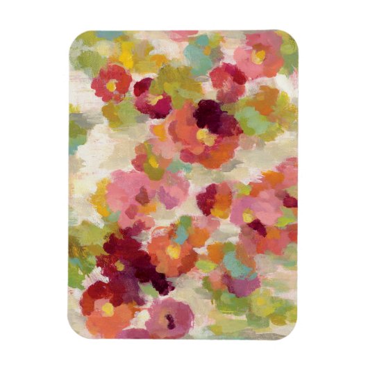 Koraal en Emerald Garden Magneet (Verticaal)