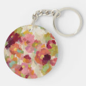 Koraal en Emerald Garden Sleutelhanger (Achterkant)