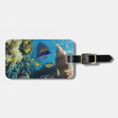 Koraal en vis in het Rode Zee, Egypte Bagagelabel (Voorkant horizontaal)