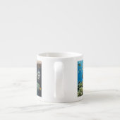 Koraal en vis in het Rode Zee, Egypte Espresso Kop (Achterkant)