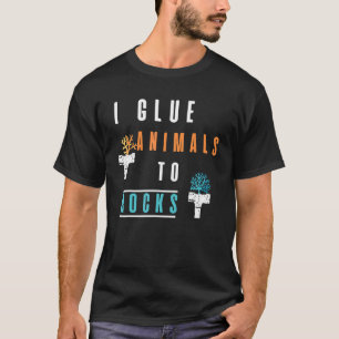 Koraal Frag Rif Vistanks Lijm Dieren Sarcastisch T-shirt