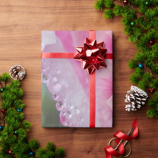 Koraal-, gras- en pony-roze-papier voor het verpak cadeaupapier (Feestdagen Geschenken)