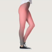 Koraal grijs maanlicht ombre effect leggings (Rechts)