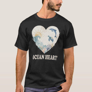 Koraal Hart Getij T-shirt