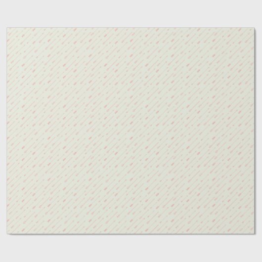 Koraal omlijnd pijlpatroon cadeaupapier (Vlak)