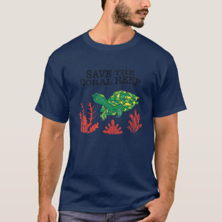 Koraal opslaan koraalrif milieu Pro T-shirt