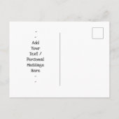 Koraal Peach Radiate Liefde Hart Mandala Briefkaart (Achterkant)