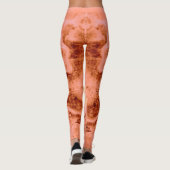 Koraal/Roest/Ember Dragon Leggings (Achterkant)