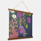 Koraal Tango muur opknoping Hangend Wandkleed (Gebogen)