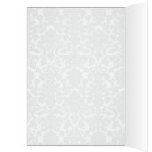 Koraal, Turquoise en grijs Damask-tabelnummer (Binnen (Links))