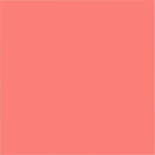 Koraal (vaste kleur) sticker (Voorkant)