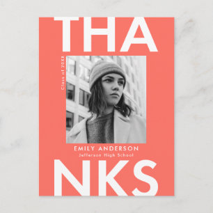 Koraal   Vet Afstudeerder Foto Afstuderen Hartelij Briefkaart