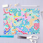 Koraal - vrolijk kleurrijk tissuepapier (Craft)