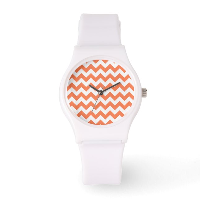 Koraal Zigzag Horloge (Voorkant)