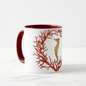 koraalbeker mok (Voorkant links)