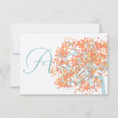 Koraalbladeren AQUA Bigoudinatie Kaart (Achterkant)