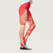 koraalbloem leggings (Rechts)