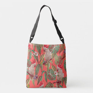Koraalcockatoo Crossbody Tas