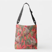 Koraalcockatoo Crossbody Tas (Voorkant)