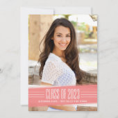 Koraaldeco Stripe fotograaf Kaart (Voorkant)