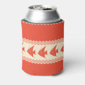 Koraalkust Angelfish Stripes Blikjeskoeler (Blikje Achterkant)