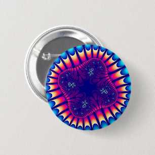 Koraalriem Zee Ronde Button 5,7 Cm
