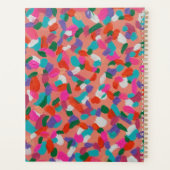 Koraalrif Abstract Planner (Achterkant)