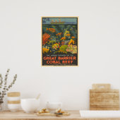  koraalrif Adverteren Poster (Keuken)