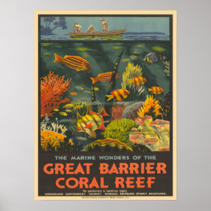  koraalrif Adverteren Poster
