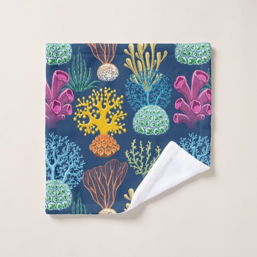 Koraalrif Bad Handdoek (Wasdoekje)