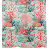 Koraalrif douchegordijn (Voorkant)